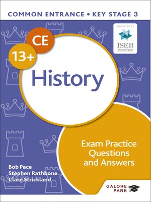 cover image of Common Entrance 13+ History Exam Practice Questions and Answers
